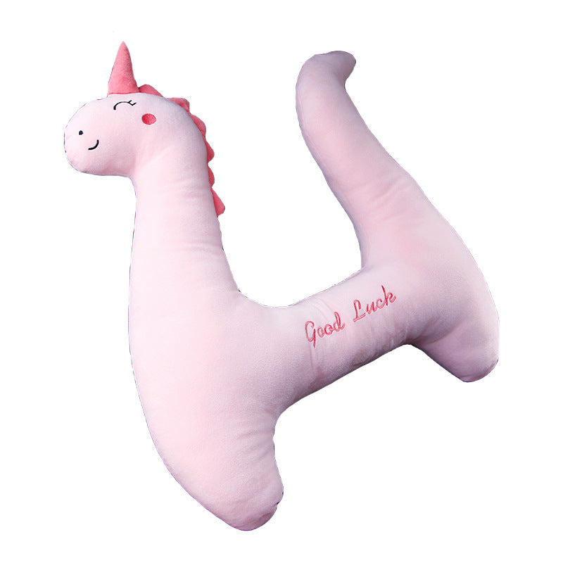 Car Seatbelt Sleeping Neck Head Support Pillow for Kids- PINK