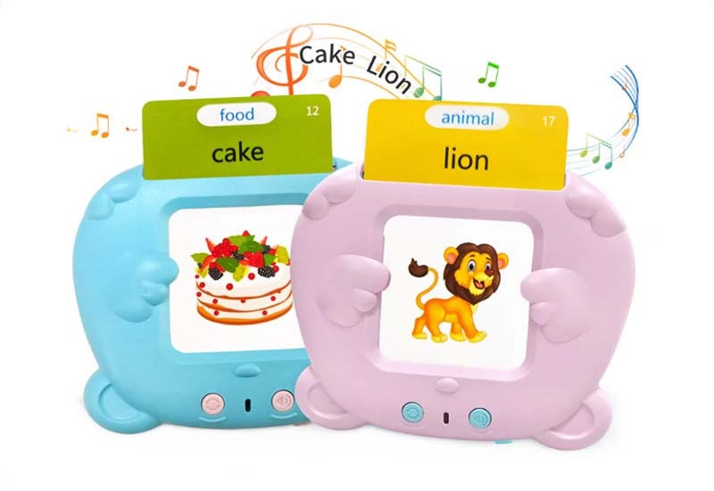 Talking Flashcard English Word Learning Device for Kids